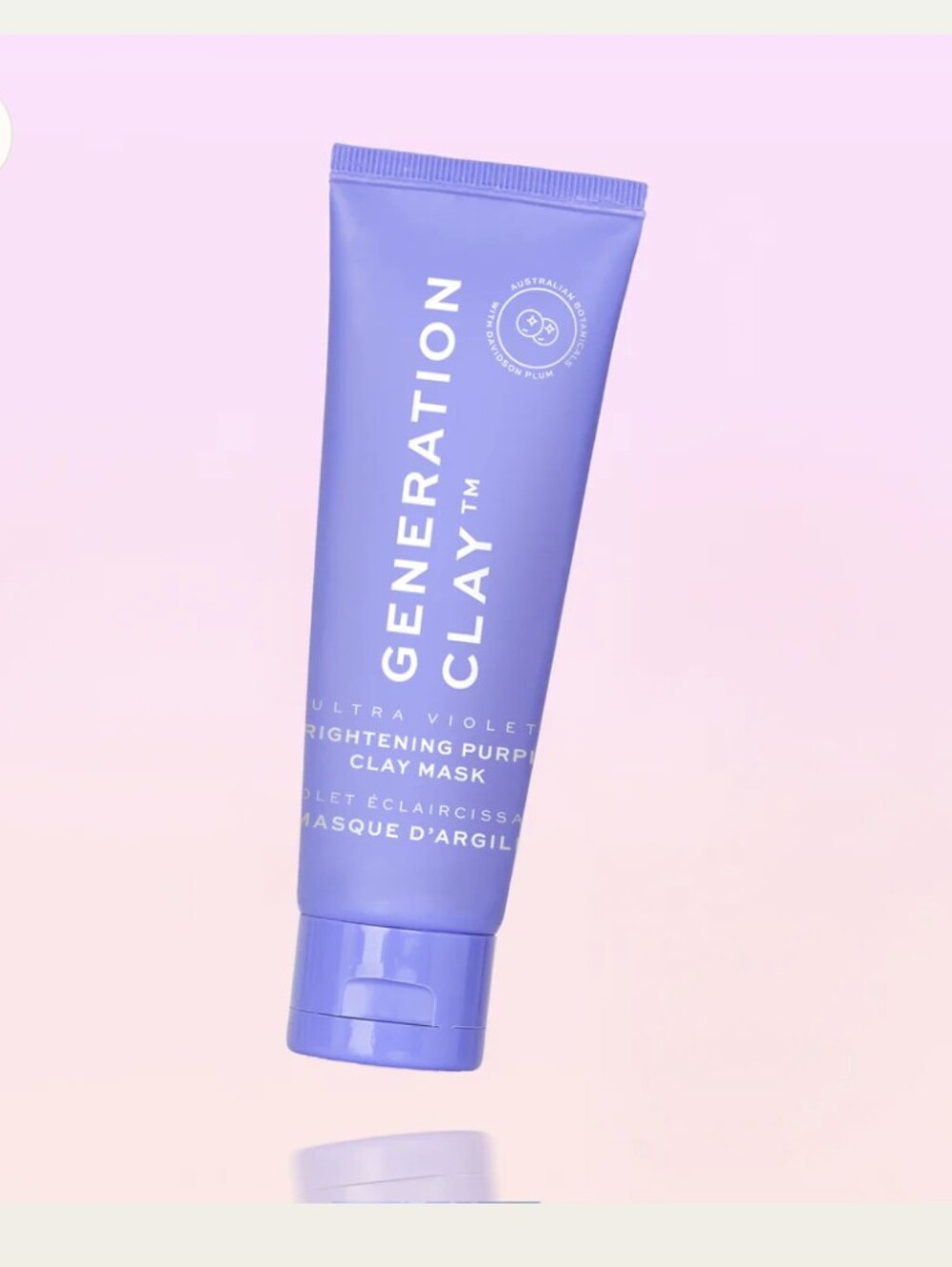 NWT Generation Clay Brightening Purple Clay Mask
